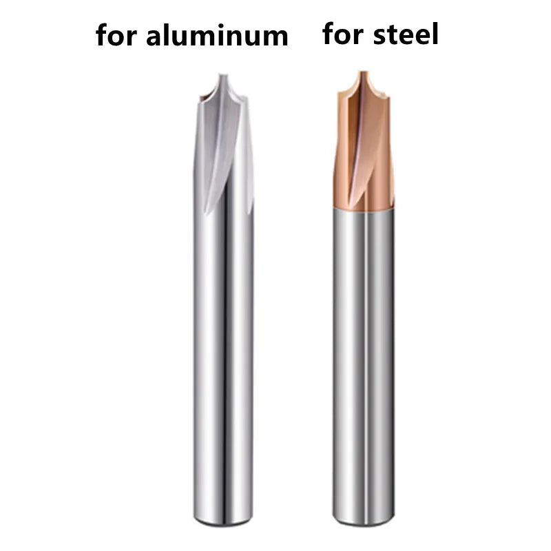 Tungsten Carbide Radius Corner Rounding Cutter End Mill CNC Tool R0.5 R1 R2 R3 R6 Chamfering Outside Radii Quarter Circle Router