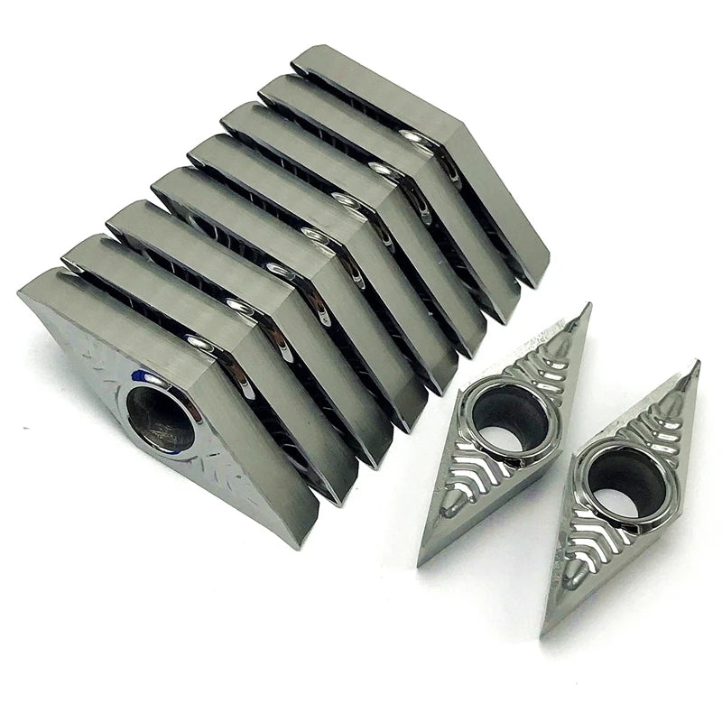 VCGT160402 VCGT160404 VCGT160408-AK H01 Internal Turning Tool Aluminum Inserts CNC Turning Insert Cutting Copper Aluminum Wood