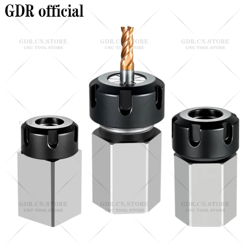 Square ER25 ER32 ER40 Tool holder Collet Hard Steel hard steel hex ER Hexagon Tool holder spring chuck seat Square Tool holder