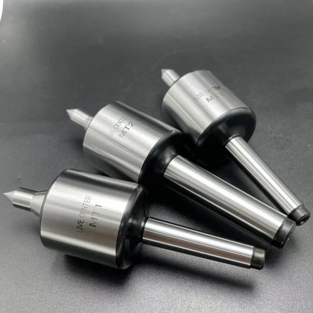 MT1 MT2 MT3 MT4 Steel Lathe Live Center Taper Tool Triple Bearing CNC Live Revolving Milling Center Taper Machi