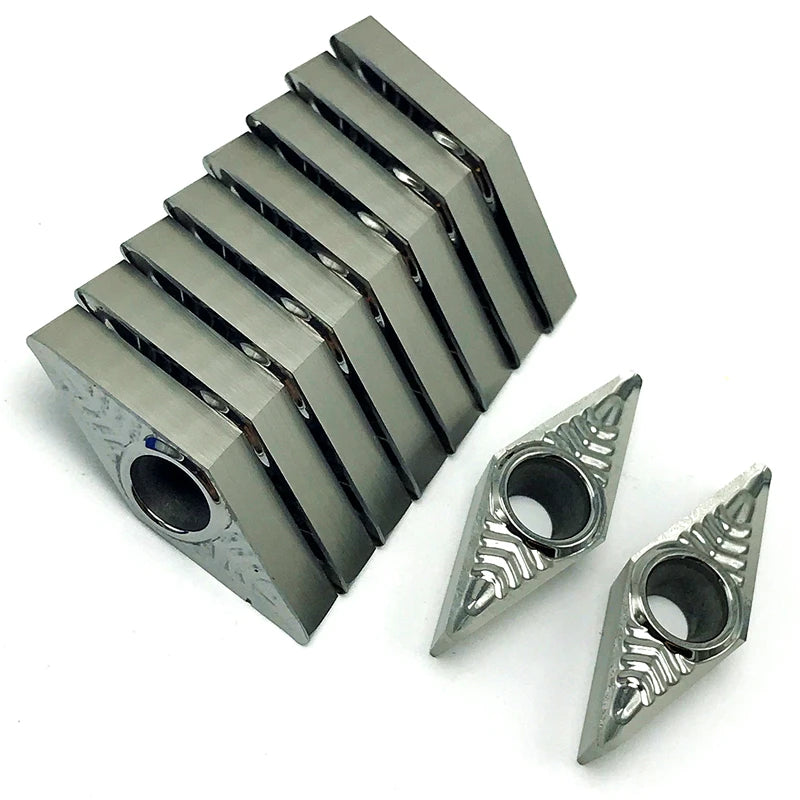 VCGT160402 VCGT160404 VCGT160408-AK H01 Internal Turning Tool Aluminum Inserts CNC Turning Insert Cutting Copper Aluminum Wood