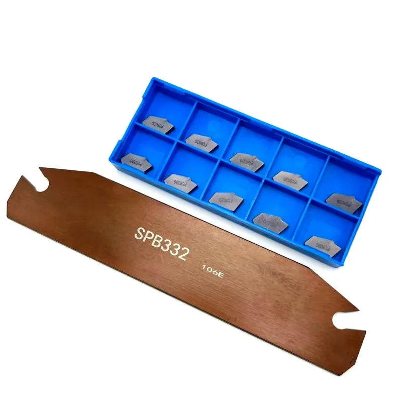 SPB226 SPB326 SPB332 SPB432 turning tool holder 10PCS SP300 SP400 high quality slotting cutting insert lathe CNC SPB tool holder