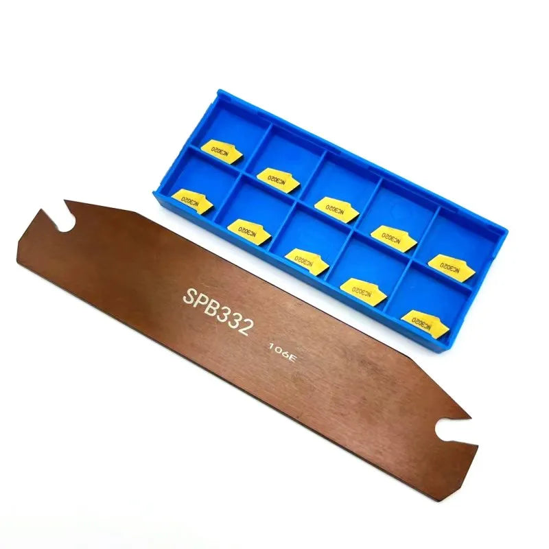 SPB226 SPB326 SPB332 SPB432 turning tool holder 10PCS SP300 SP400 high quality slotting cutting insert lathe CNC SPB tool holder