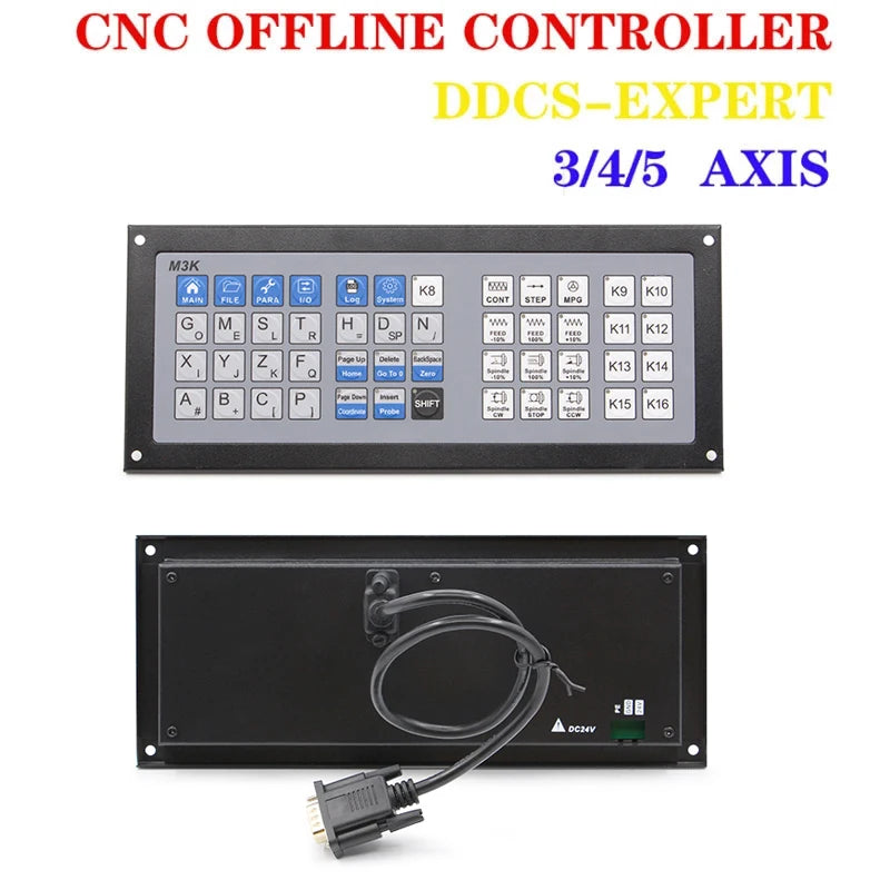 Free Shipping ！DDCS Expert Standalone CNC Motion Controller Offline Controller Support 3/4/5 Axis Replace DDCSV3.1 DDCSV4.1