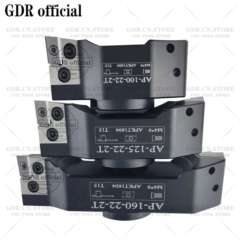 GDR AP SE AP16 End milling cutter tool 90 ° 45 ° KM12 400R 50 22 27 32 right angle double edge bridge type aluminum alloy cutter