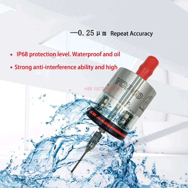 Original Marposs VOP40/VOP40P CNC Machine Tool Wireless Probe 3D Measurement Automatic Edge Finder Infrared Probe