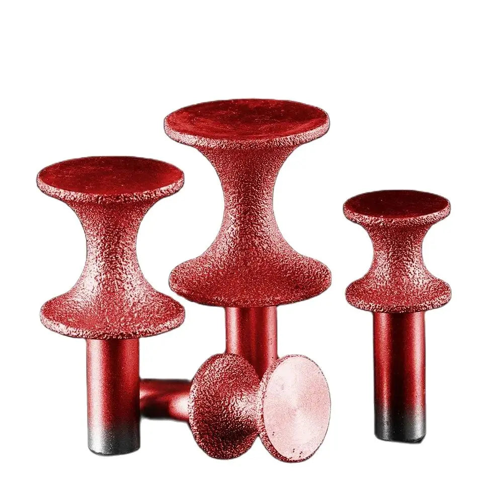 WeiTol 1pcs half round router bits classical ogee bit CNC milling cutter vacuum brazed profile bit stone knife