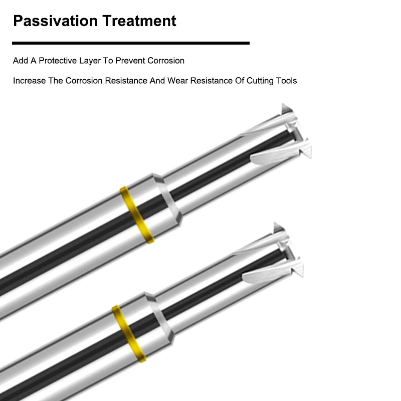 GAMONT HRC55 Single-Teeth Thread Milling Cutter Tungsten Steel Carbide For Aluminium High Hardness Endmills CNC Machining Tools