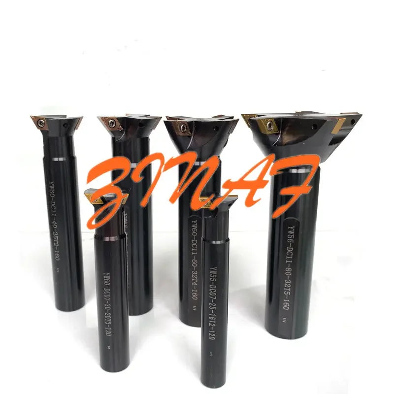 CNC Dovetail Milling Cutter Tool Shank 45/55/60 degree Straight shank of V-groove milling cutter for DC07 DCMT11 VCMT11 inserts