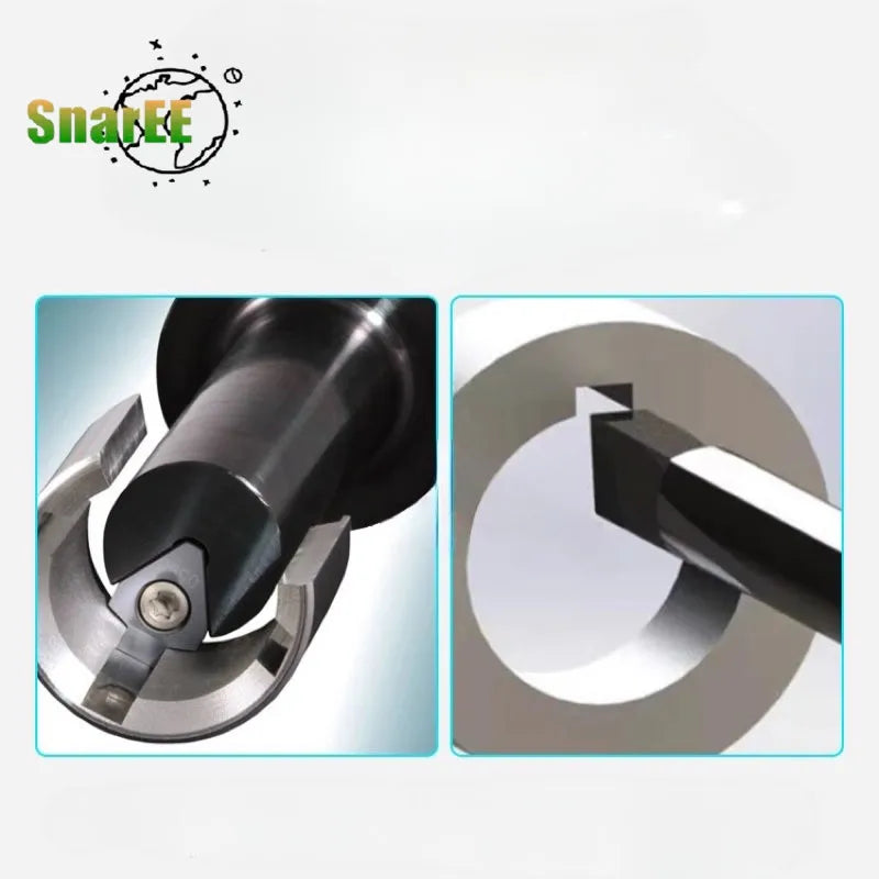 CNC Machining Center Slotting Tool Holder Keyway Gear Shaper Positioning Groove Broach Tool Inserts