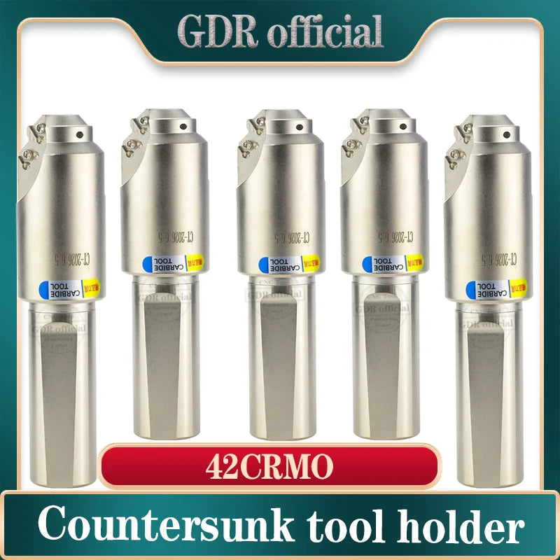 CH CA Countersunk Chamfering Milling Cutter Countersunk End Milling Cutter M6 M8 M10 M12 M16 cnc screw countersunk cutter rod