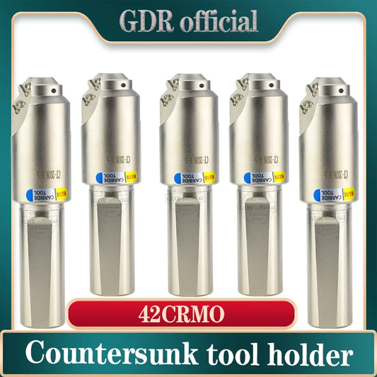 CH CA Countersunk Chamfering Milling Cutter Countersunk End Milling Cutter M6 M8 M10 M12 M16 cnc screw countersunk cutter rod