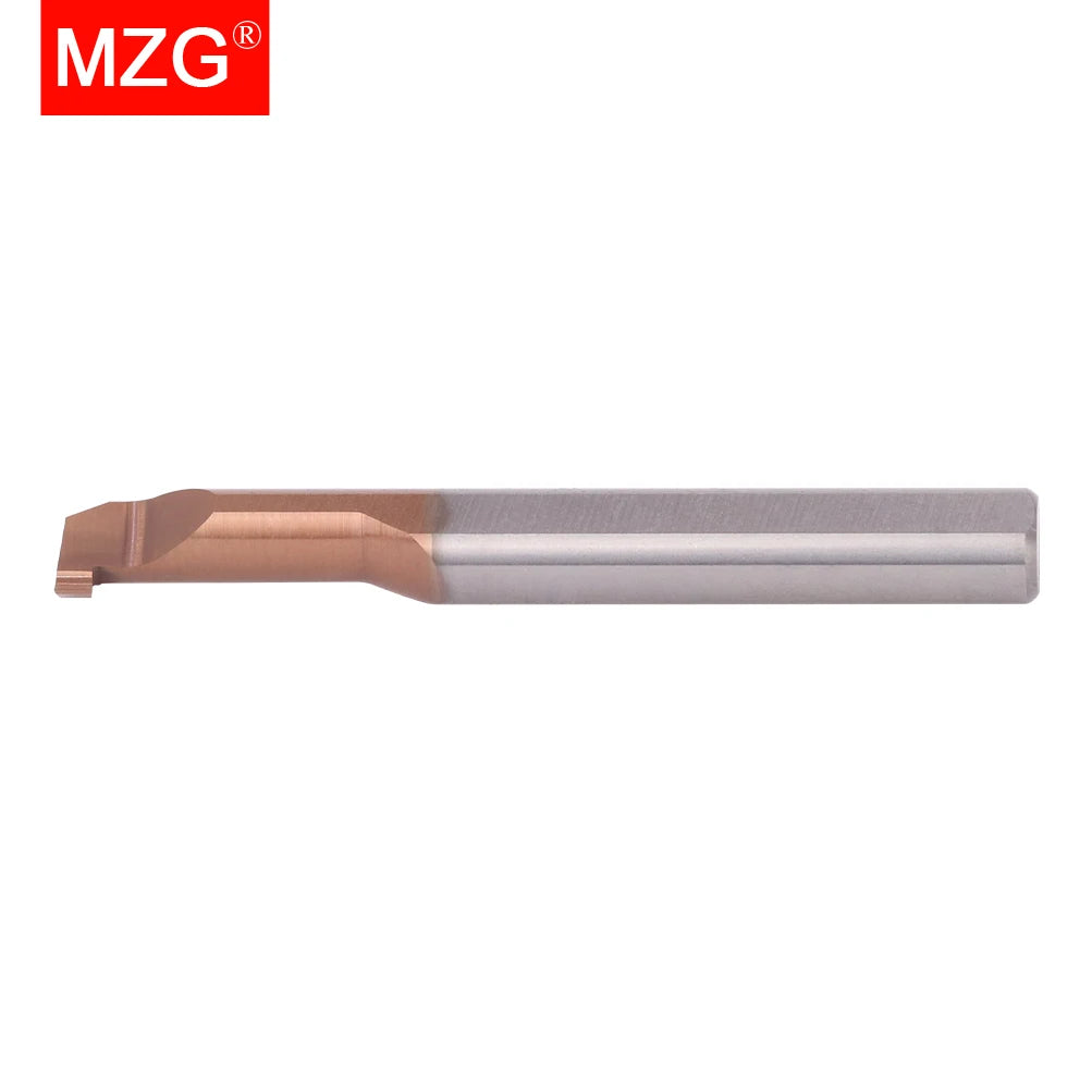 MZG 1pcs MGR Small Diameter Internal Hole Tungsten Steel Alloy Tilt Angle Design Chip Removal Grooving Tool